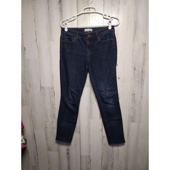 LOFT Women's Modern Skinny Dark Wash Jeans Size 27/4 - Picture 1 of 8